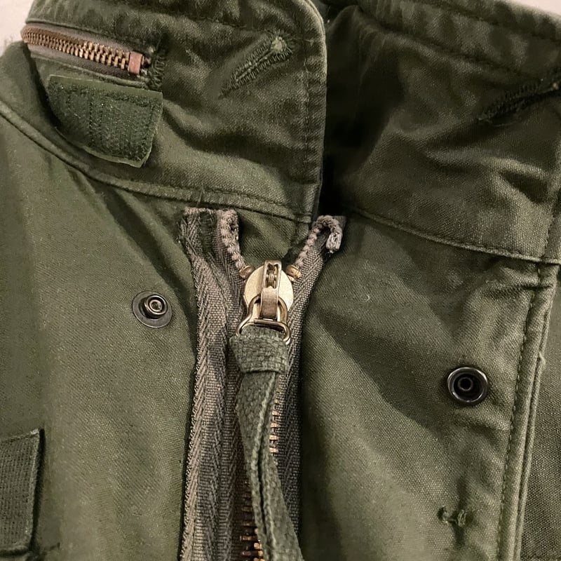 80s US ARMY M-65 Field Jacket 3rdタイプ ブラスジップ S-L 80s US ARMY M-65 Field Jacket 3rdタイプ ブラスジップ S-L