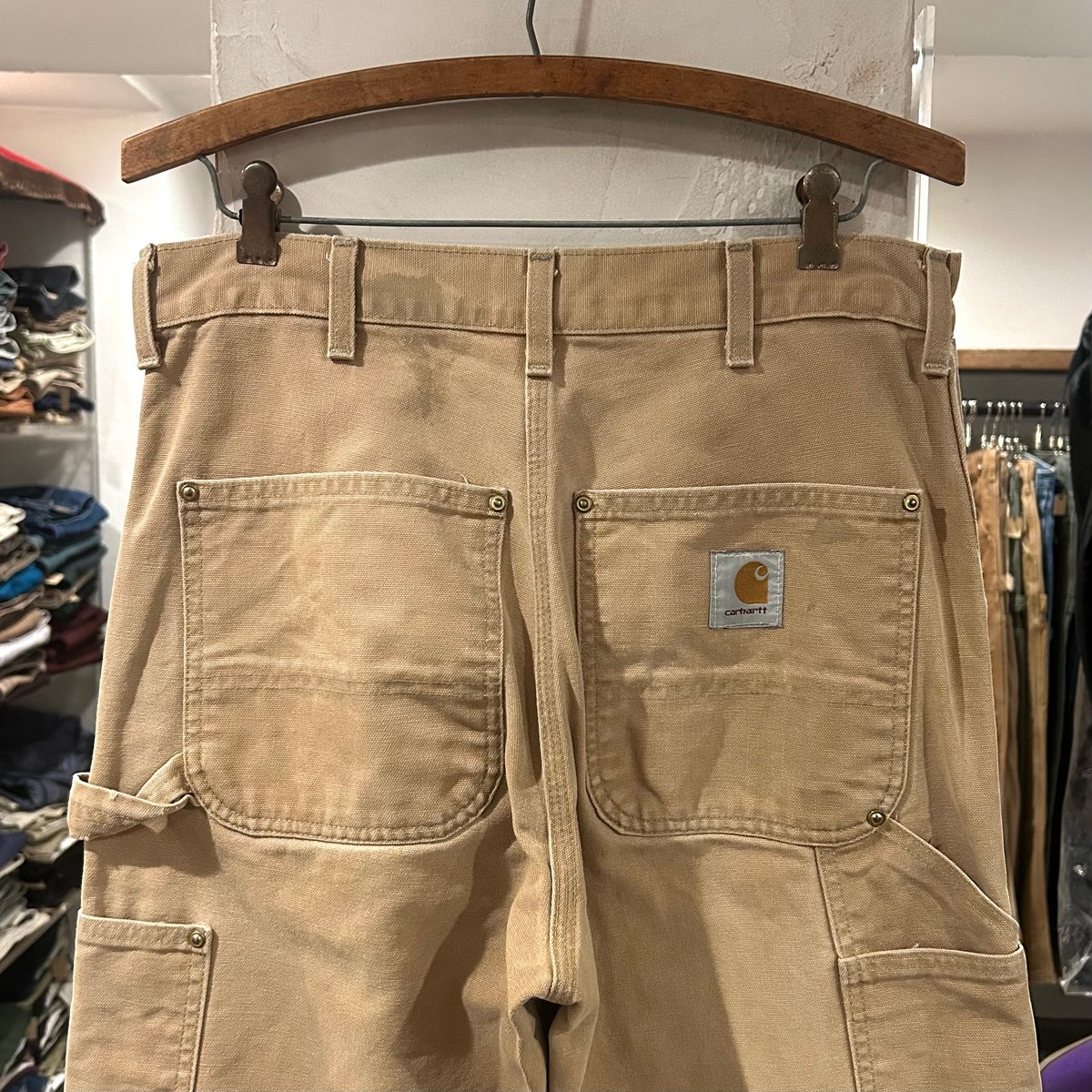 90s carhartt ダック地 ペインターパンツ ダブルニー カーハート 