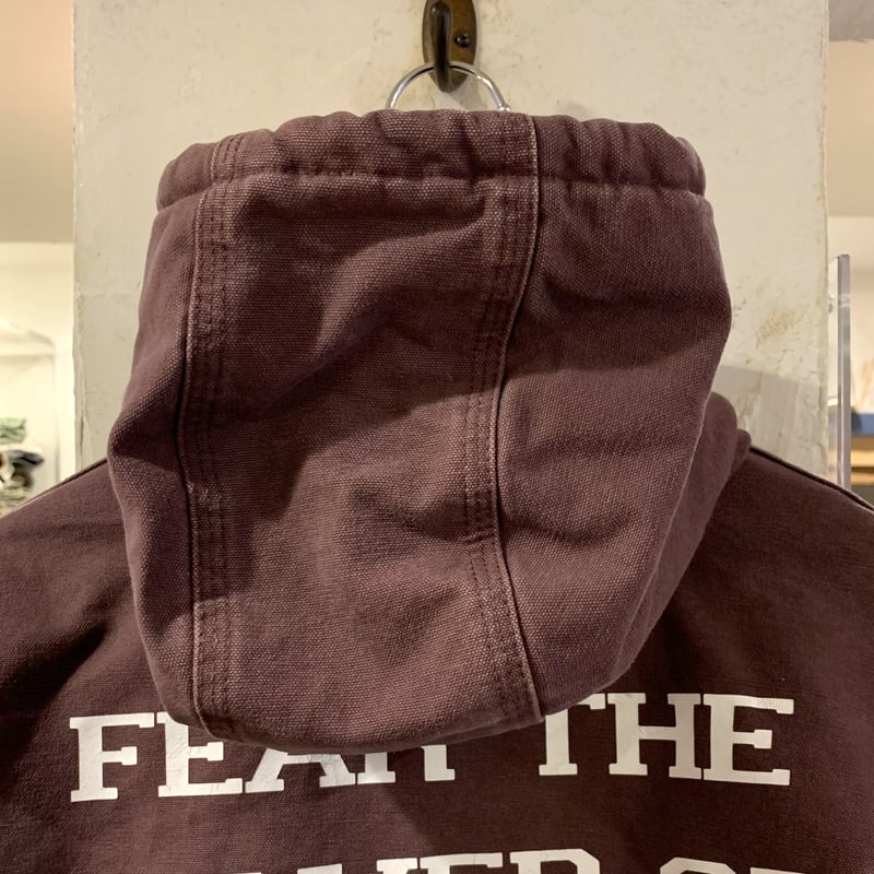 一点物 悪魔の数字 carhartt アクティブジャケット バックプリント Carhartt アクティブジャケット カーハート ワークジャケット