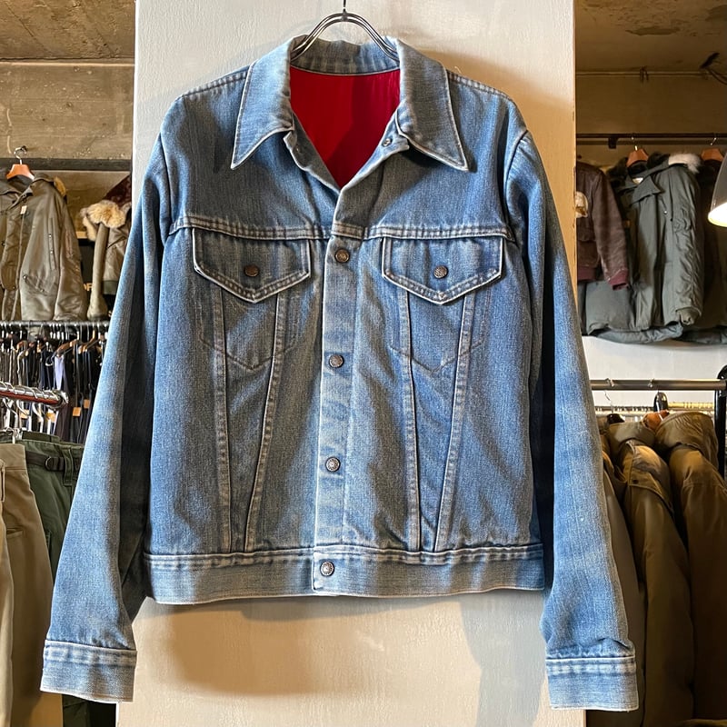 70s Brand Unknown デニムジャケット キルティングライナー Size 70s Brand Unknown デニムジャケット キルティングライナー Size