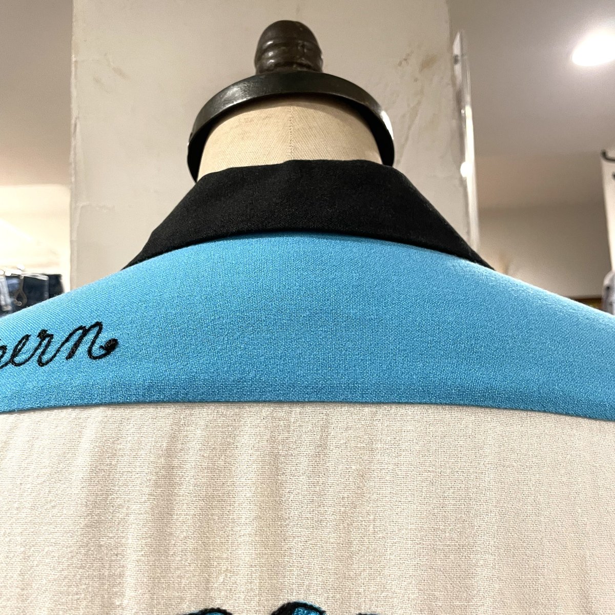 50s Service Bowling Shirt Vintage Bowling Shirt