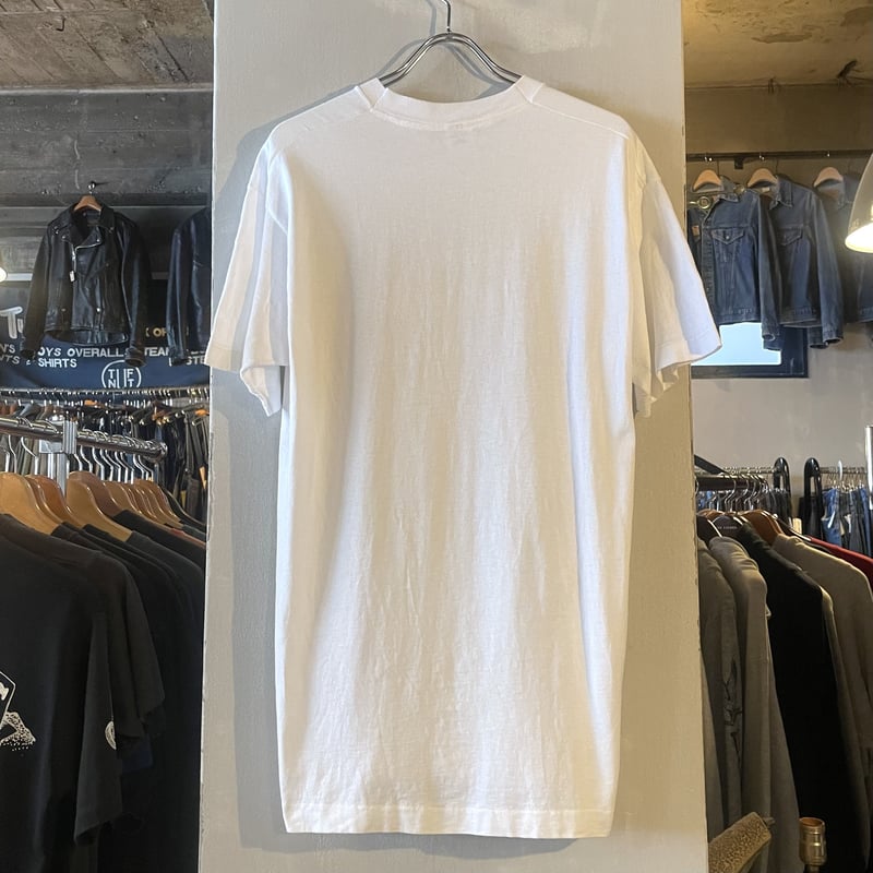 80s FRUIT OF THE LOOM US NAVY S/S Tシャツ USA製 US 