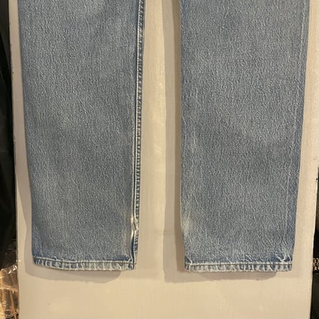 80s　Levi’s 501 0115　デニムパンツ　33×33　ナイロンフットボタン　USA製　1988年　(S3498)