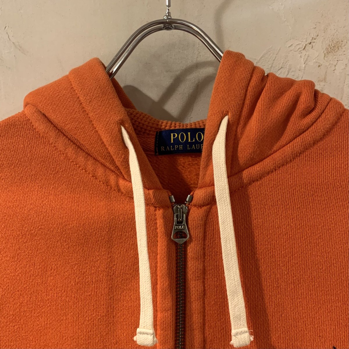 POLO RALPH LAUREN フルジップパーカー ラルフローレン オレンジ