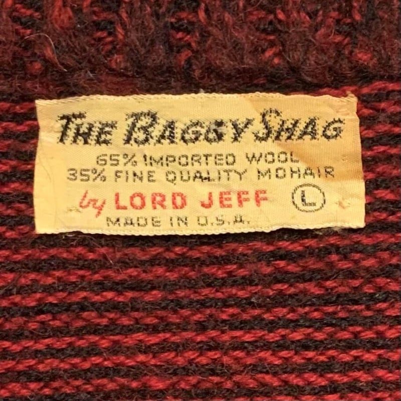 60s THE BAGGY SHAG by LORD JEFF Vintage Mohair 60s THE BAGGY SHAG by LORD JEFF Vintage Mohair