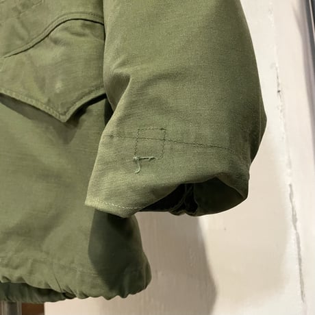 70s　US AIR FORCE　M-65 Field Jacket　2ndタイプ　ミリタリージャケット　アルミジップ　1971年　(S2042)