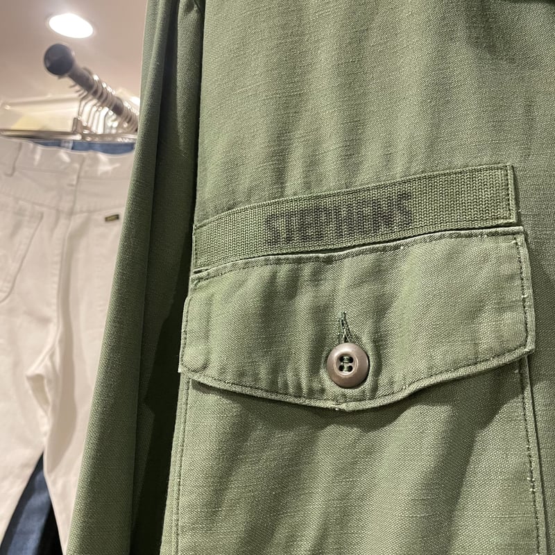 60s 米軍 OG107 ユーティリティシャツ ミリタリーシャツ S168. 60s 米軍 OG107 ユーティリティシャツ ミリタリーシャツ S168