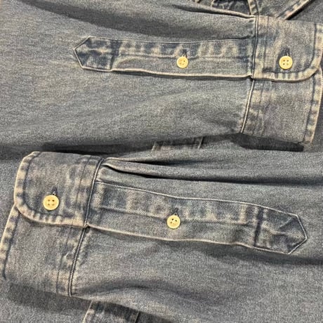 Ralph Lauren　CLASSIC FIT　L/Sボタンダウンシャツ　デニムシャツ　ラルフローレン　Size XXL　(S5499)