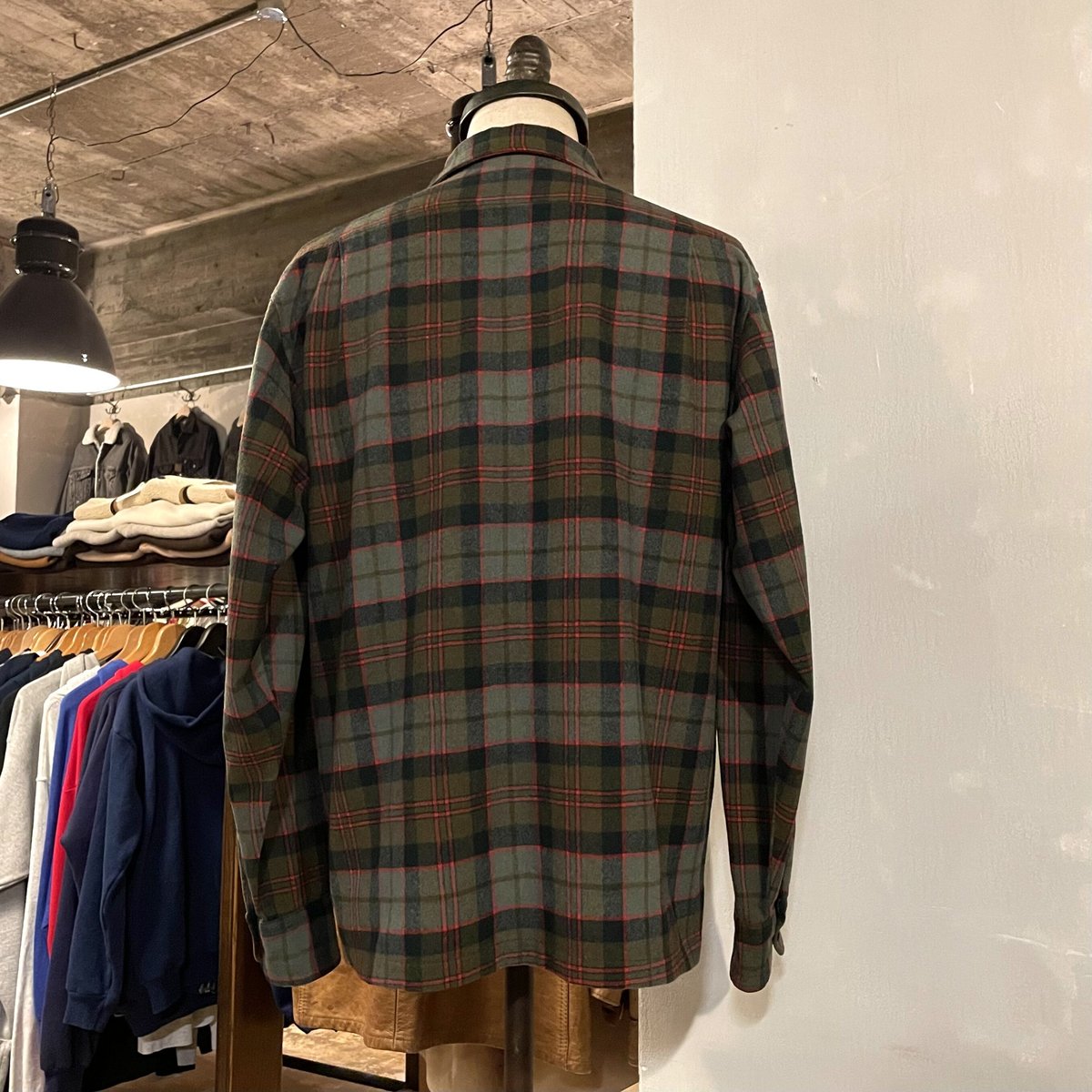 60s McGREGOR Vintage Wool Shirt マクレガー USA製 ウールシ 60s McGREGOR Vintage Wool Shirt マクレガー USA製 ウールシ