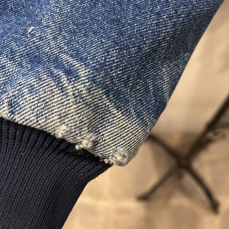 80s carhartt アクティブジャケット カーハート デニム地 80s carhartt アクティブジャケット カーハート デニム地