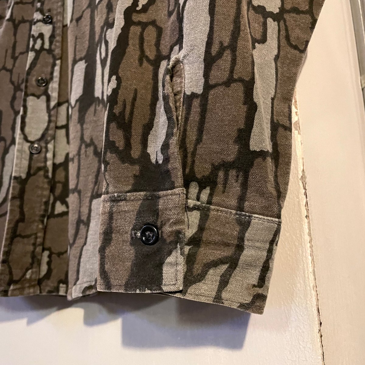 70s FIVE BROTHER L/S シャモアクロスシャツ USA製 Size L ツリー