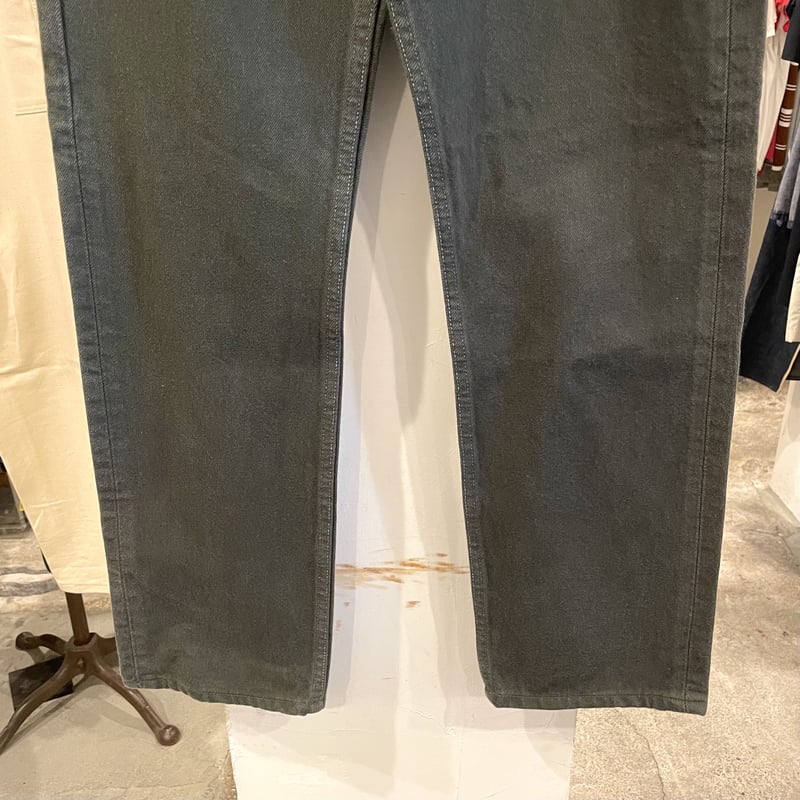 Levi's 501 90年代 カラーデニム 後染め モスグリーン USA製 (S1050)