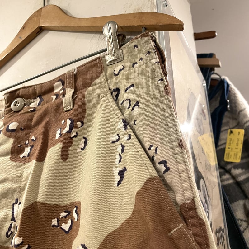 米軍実物 デザート3カラーＢＤＵパンツ S-R リップストップ　384 MILITARY 実物 新品 デッドストック 米軍 リップストップ カーゴ