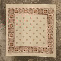 アメリカ製　ヴィンテージバンダナ Bandana Wrangler ヴィンテージバンダナ USA製 70s- 紺