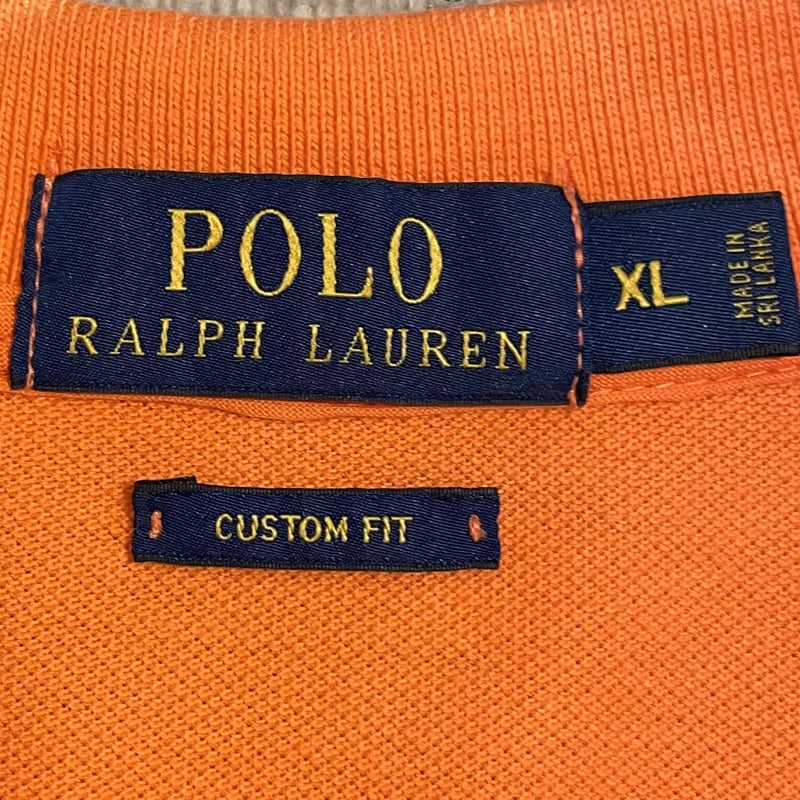 POLO RALPH LAUREN ショートスリーブ ポロシャツ オレンジ POLO RALPH LAUREN ショートスリーブ ポロシャツ オレンジ