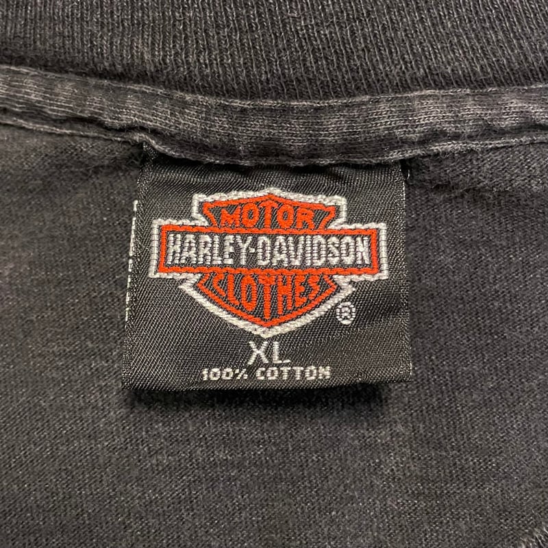90s HARLEY-DAVIDSON S/S Tシャツ ハーレーT サンダー USA製 Si