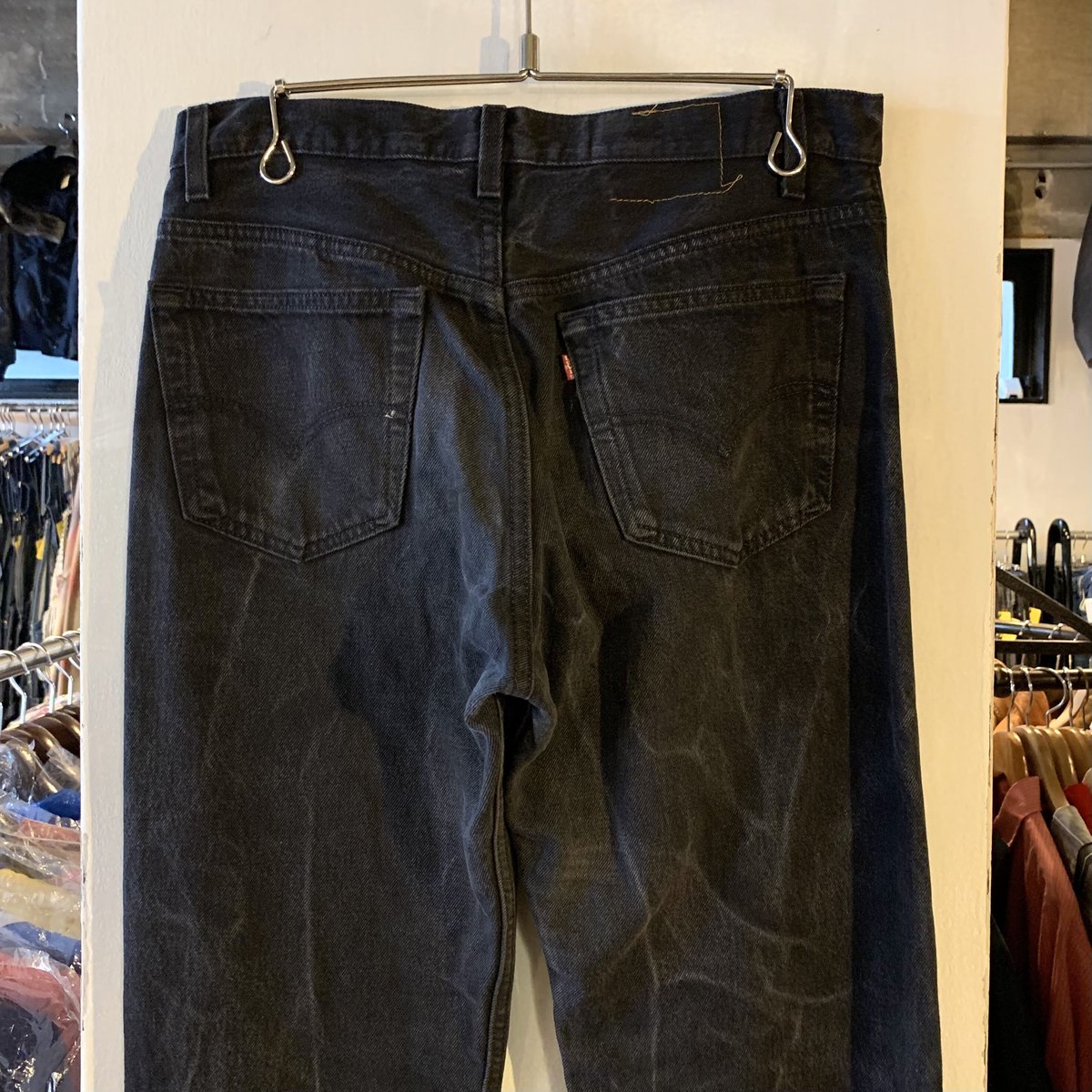 Levi's 501 リーバイス 後染めブラック 1994年製 USA製 デニム Levi's 501 リーバイス 後染めブラック 1994年製 USA製 デニム