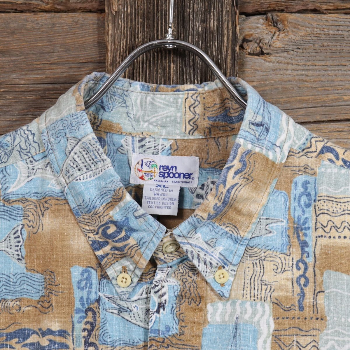 reyn spooner 90s ハワイアンシャツ レインスプーナー (Y0177) | DUFF