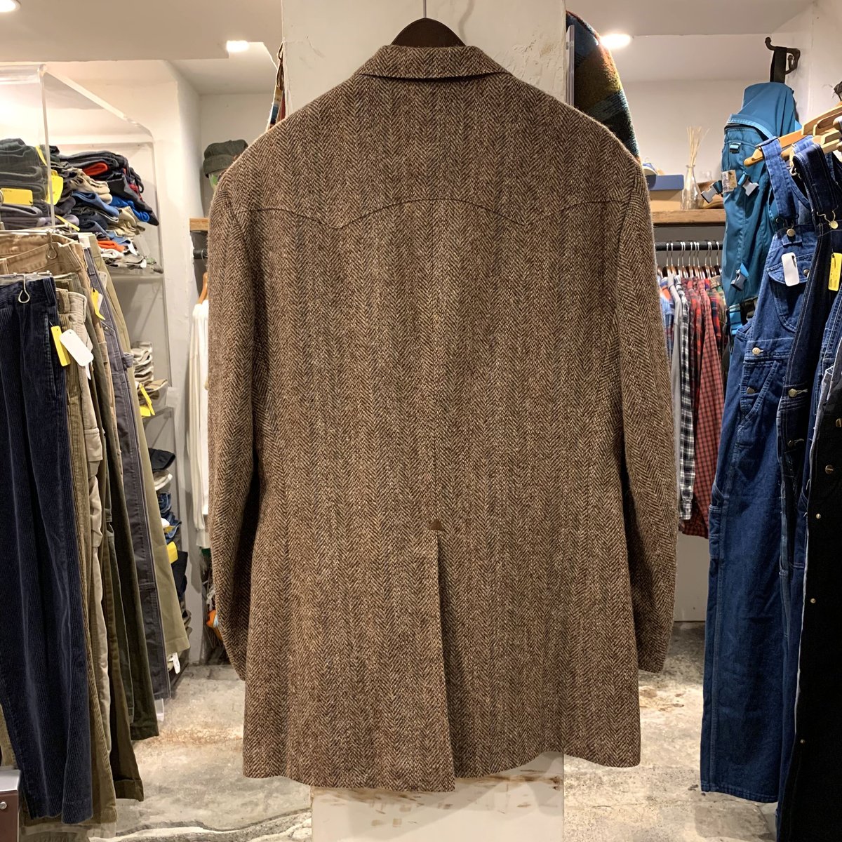 80s POLO by Ralph Lauren ツイードテーラードジャケット ラルフ