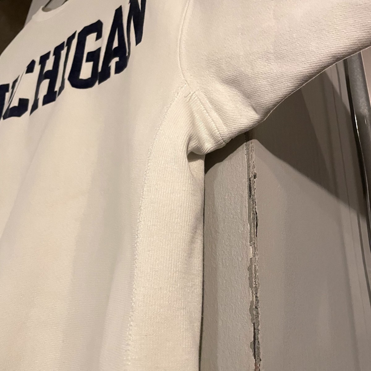 80s Champion Reverse Weave リバースウィーブ MICHIGAN 白色 80s Champion Reverse Weave リバースウィーブ MICHIGAN 白色