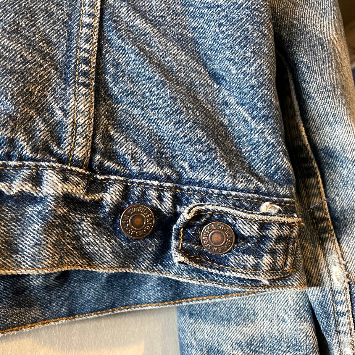 80s Levi's 70506-0316 usa製　デニムジャケット 44 80s Levi's 70506 0316 デニムジャケット USA製 Size 44 ブラン