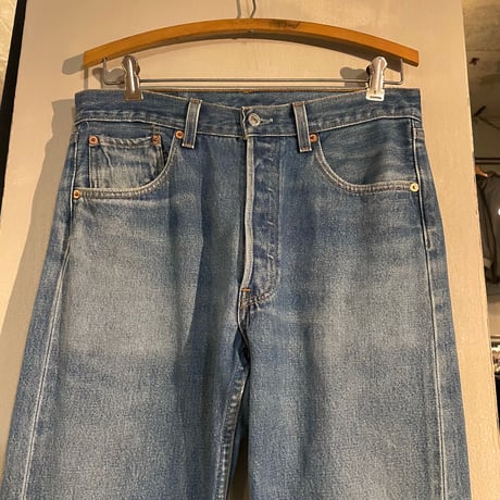 90s　Levi’s 501　リーバイス　デニムパンツ　31×31　USA製　ボタン裏653　1998年　(S4224)