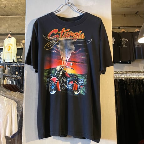 デッドストック STURGIS Tシャツ M ハーレー スタージス バイカー 黒 デッドストック STURGIS Tシャツ スタージス David Mann | UC
