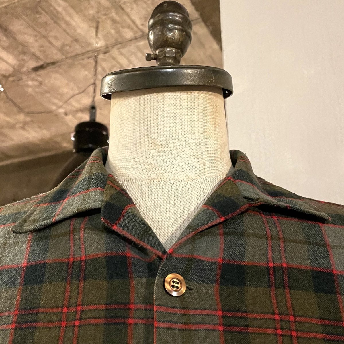60s McGREGOR Vintage Wool Shirt マクレガー USA製 ウールシ 60s McGREGOR Vintage Wool Shirt マクレガー USA製 ウールシ