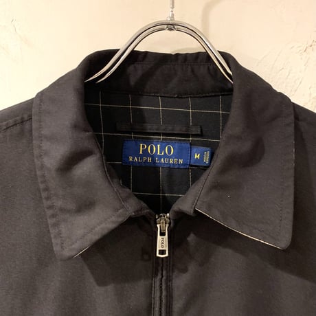 Polo Ralph Lauren　スウィングトップ　ラルフローレン　ブラック　ワンポイント　（S2703）