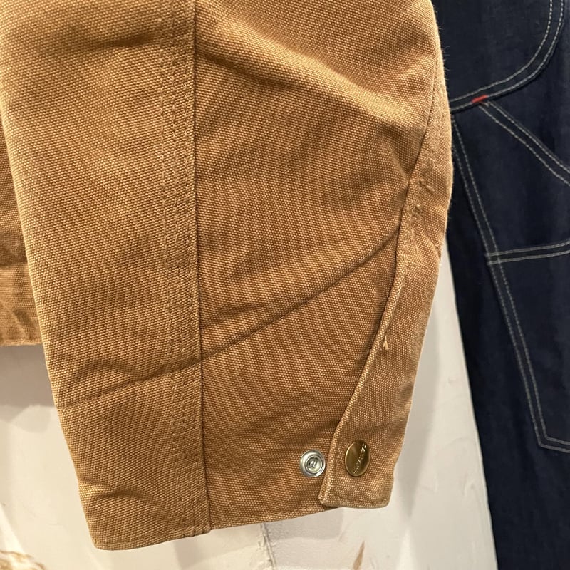 B51 ダック地　cnrner stone 刺繍　ワークジャケット デトロイト Carhartt デトロイトジャケット バック刺繍 ダック地 カーハート