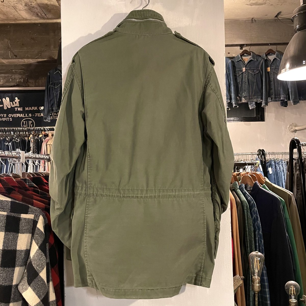 60s US NAVY M-65 Field Jacket 2ndタイプ アルミジップ フィー
