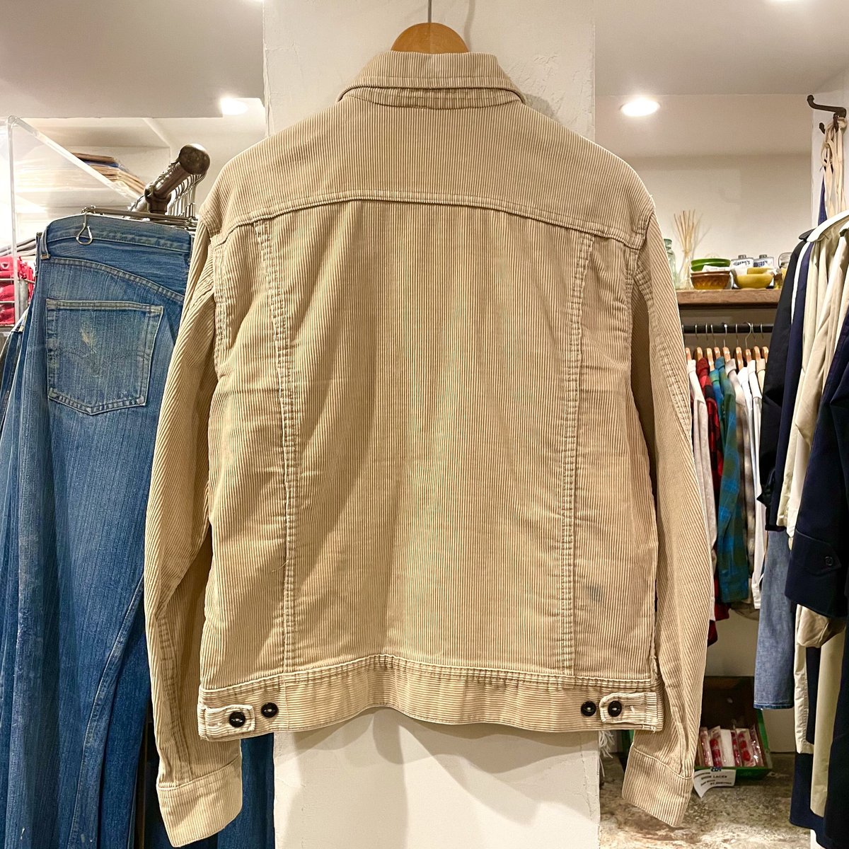 Lee RIDERS 70s USA製 コーデュロイジャケット 猫目ボタン Lee RIDERS 70s USA製 コーデュロイジャケット 猫目ボタン
