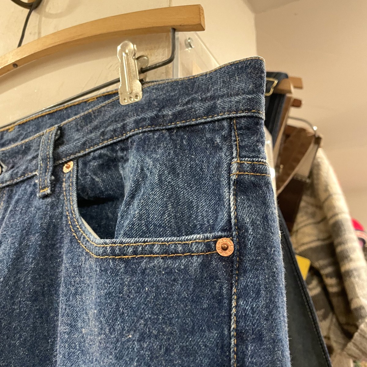 80s Levi's 501 リーバイス デニムパンツ USA製 1989年 濃紺デニム (S