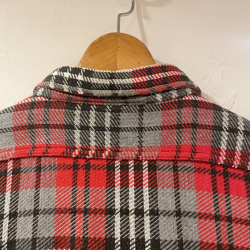 60s- winter king check wool jacket 【公式通販】