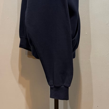 SOFFE　L/S スウェット パーカー　US NAVY　USA製　Size L　ミリタリースウェット　(S5351)