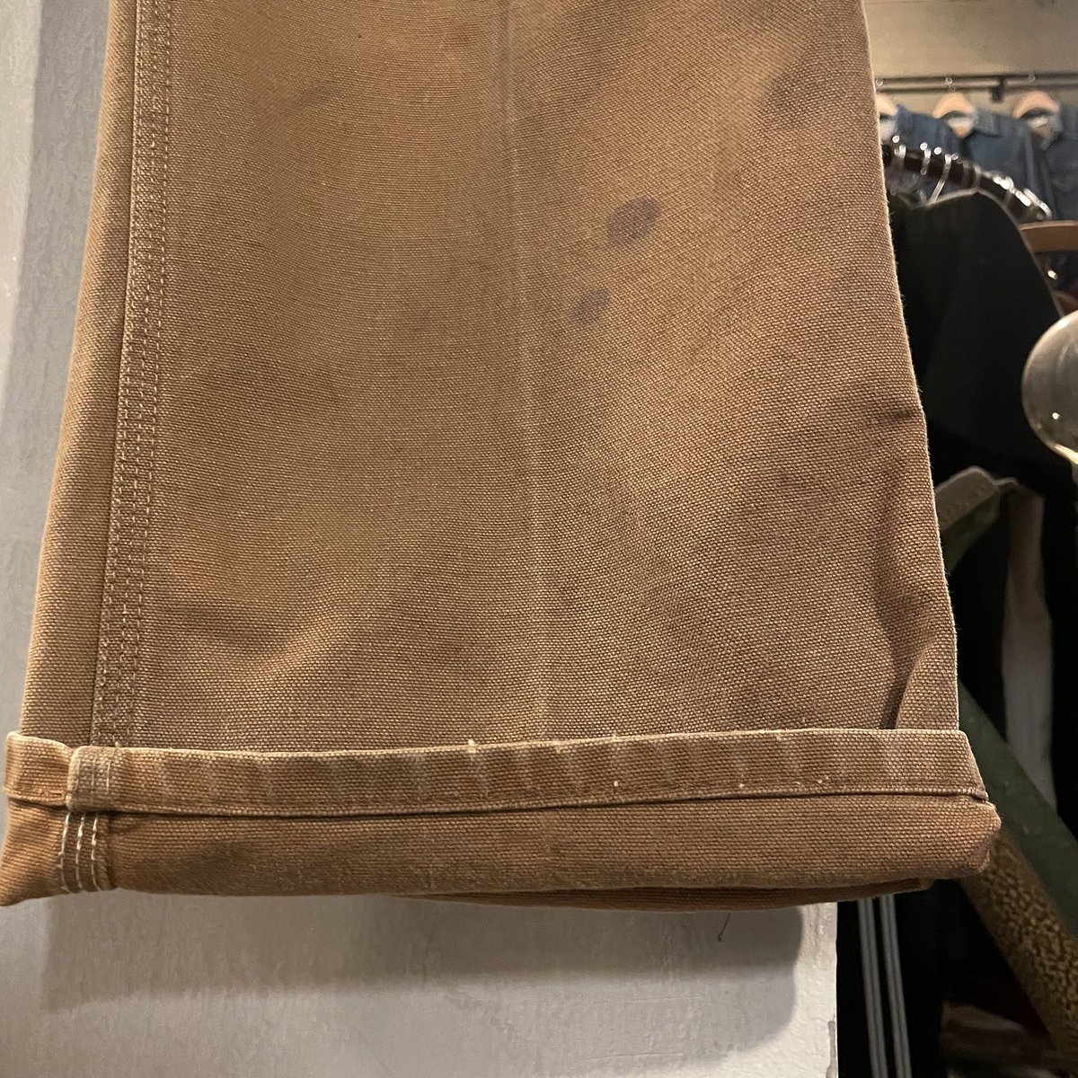 70s Carhartt ダック地 ペインターパンツ ダブルニー 31×32 USA 70s Carhartt ダック地 ペインターパンツ ダブルニー 31×32 USA