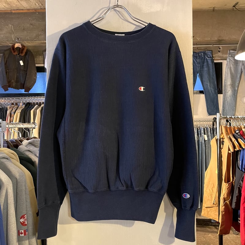 CHAMPION reverse weave 90s 目有り ネイビー