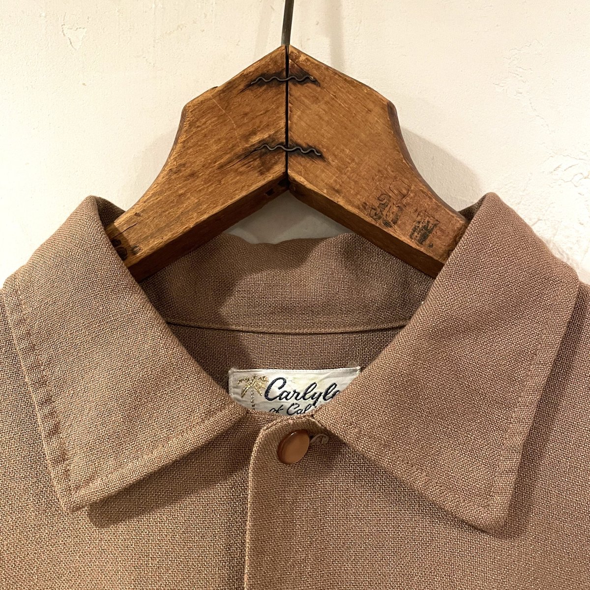 Carlyle of California 50s ヴィンテージ レーヨンシャツ ボックスシ