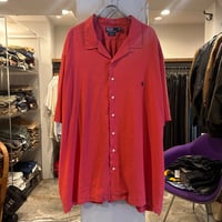 90s Polo by Ralph Lauren CLAYTON S/Sオープンカラーシャツ