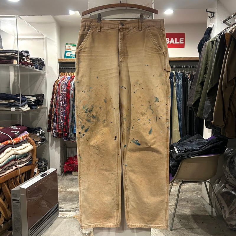 carhartt ダック地 ペインターパンツ カーハート ブラウン 雰囲気系