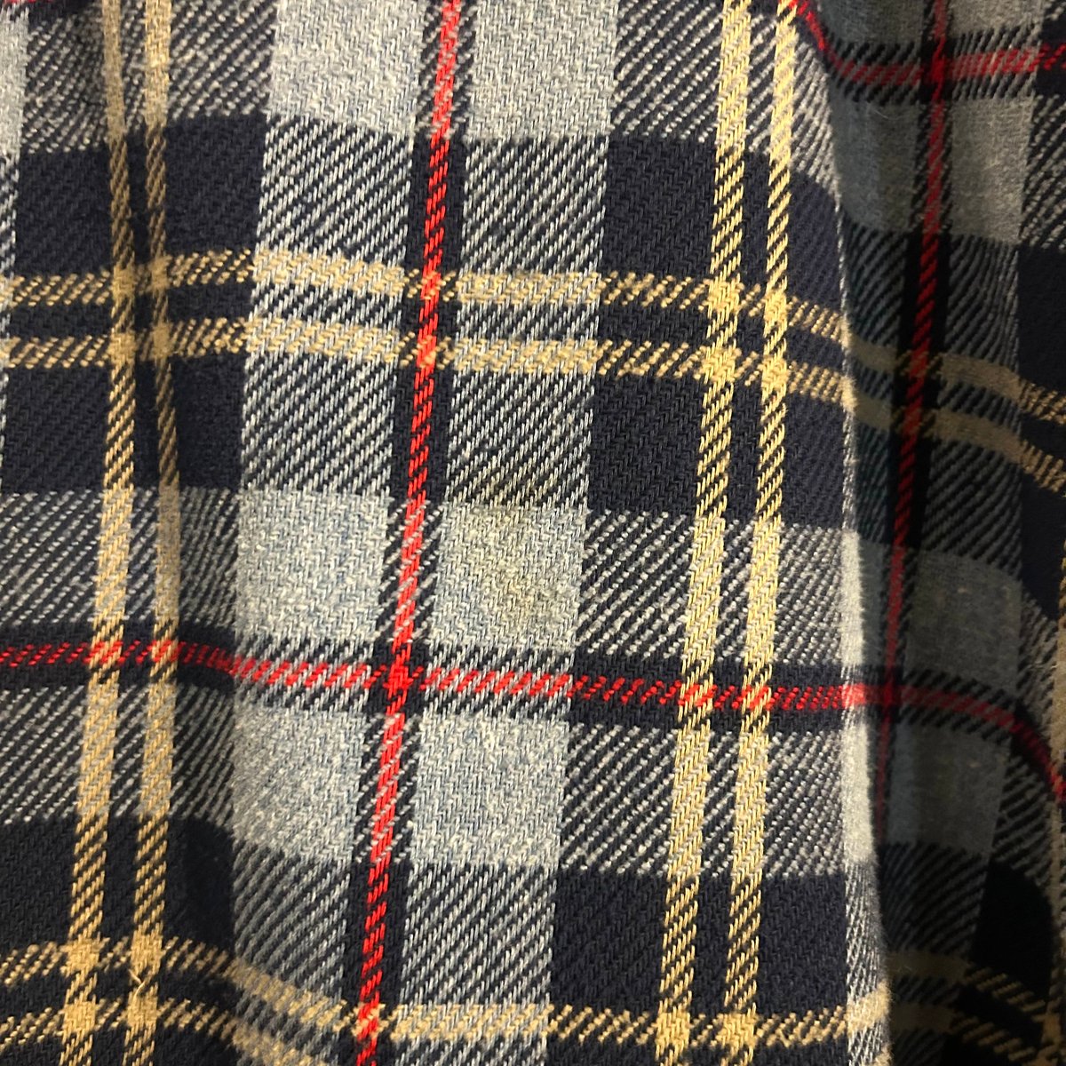 70s BIG MAC L/S ネルシャツ Size M 単色タグ ビッグマック (S4617