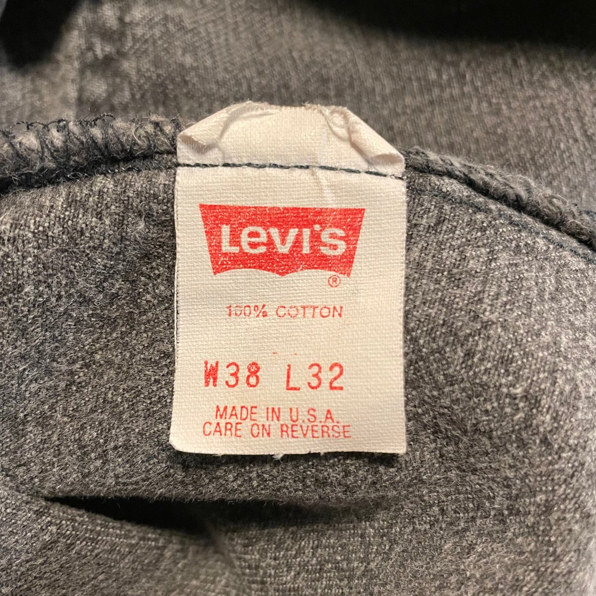 Levi's 501 90年代 後染めブラックデニム ボタン裏522 USA製