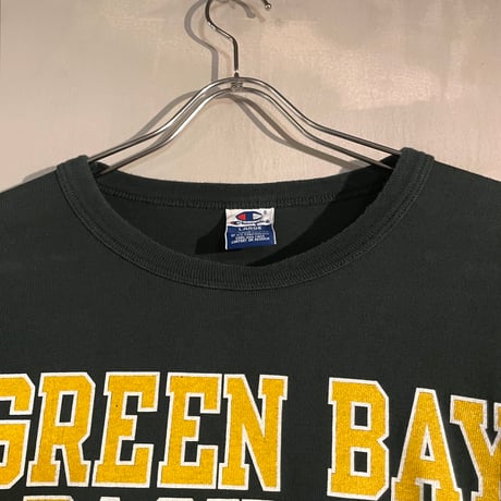 90s　Champion　S/S Tシャツ　GREEN BAY PACKERS　Size L　NFL Tシャツ　青タグ　(S4664)