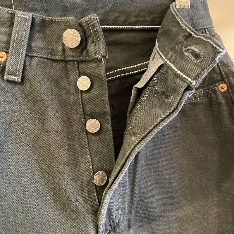 Levi's 501 90年代 カラーデニム 後染め モスグリーン USA製 (S1050)