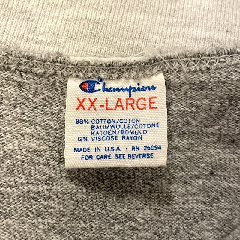 80s Champion 88/12 ヴィンテージTシャツ カットオフ OHIO STATE