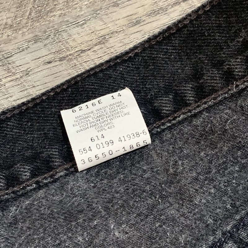 リーバイス550 ブラックデニム ハーフパンツ 90s USA製 | DUFF