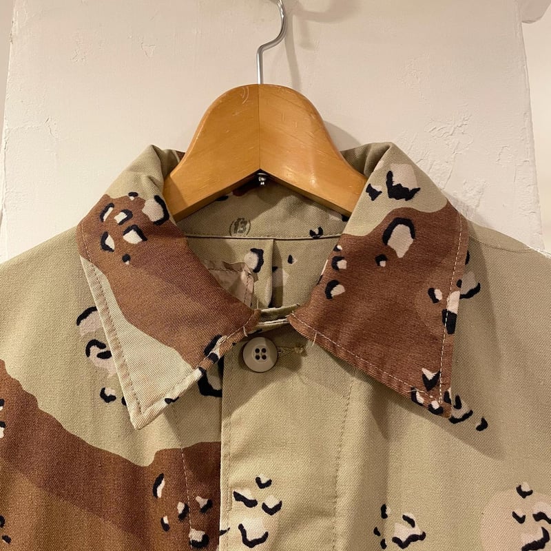 US MILITARY 80s アメリカ軍6Cデザート チョコチップカモ BDU