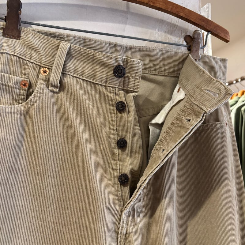 90s Levi's 551 6923 コーデュロイパンツ ユーロ リーバイス ベージュ