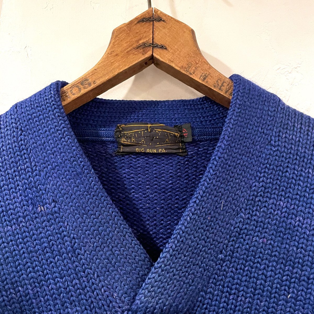 THE STANDARD PENNANT Vintage Lettered Sweater 