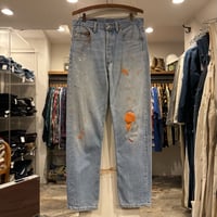 90s　Levi's 501 0193　リーバイス　32×30　デニムパンツ　USA製　ボタン裏532　ペンキ飛び　雰囲気系　1994年　(S5287)